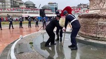 Taksim’de jandarmanın 181’inci kuruluş yıl dönümü töreni