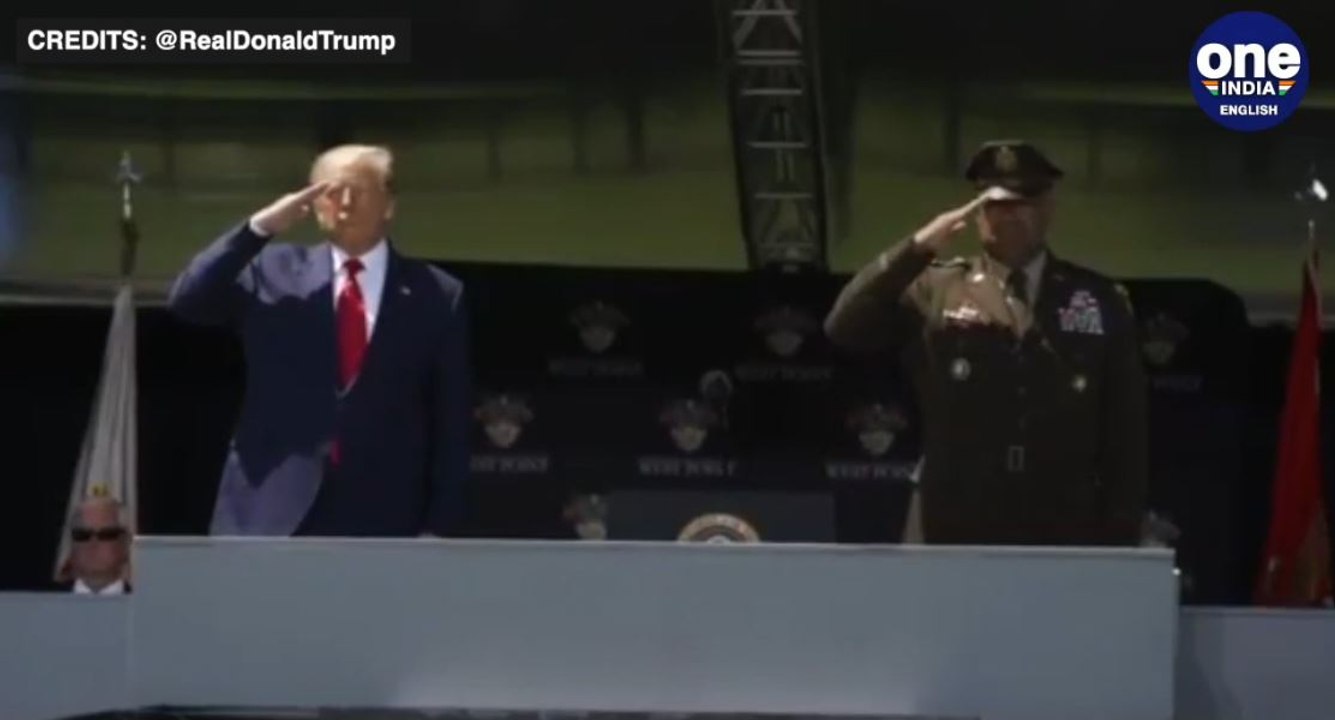 Donald Trump congratulates West Point Class 2020 at United States Military Academy: Watch | Oneindia