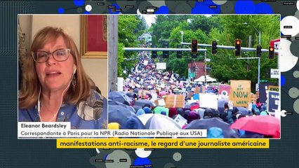 Manifestations contre le racisme : le regard d'une journaliste américaine