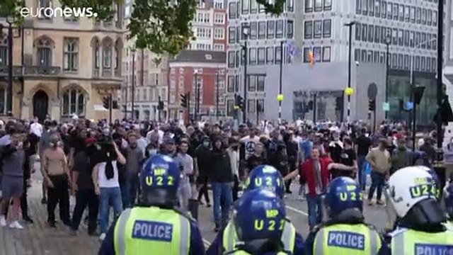 La guerra de las estatuas inflama Londres mientras Black Lives Matter alza la voz contra el racismo