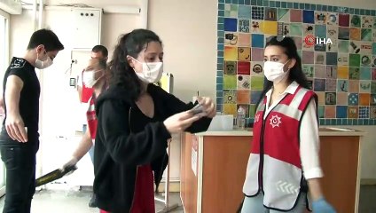 Korona virüs tedbirleri kapsamında ilk sınav