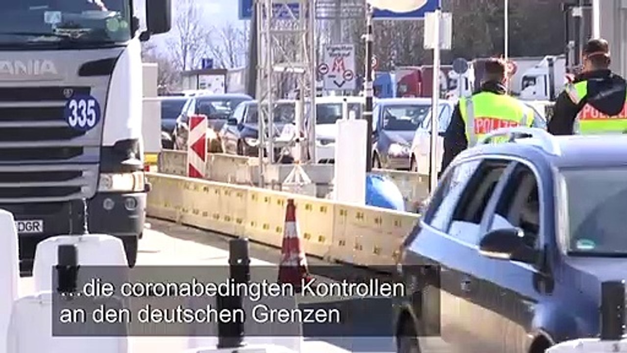 Um Mitternacht enden die Kontrollen an deutschen Grenzen
