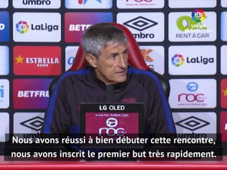 28e j. - Setién : "Excellent pour la suite"