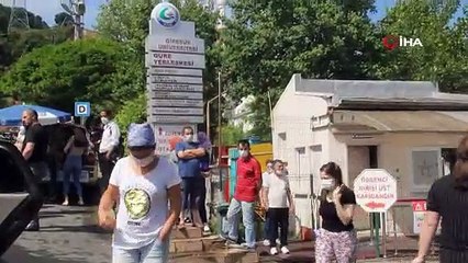 Normalleşme döneminde ilk sınav bugün yapıldı