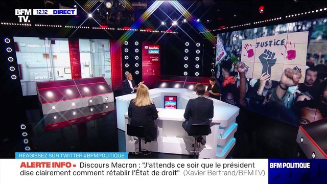 Il n'y a pas de parallèle possible entre de multiples polices aux Etats-Unis qui sont sous la responsabilité de gouverneurs et notre police nationale , Xavier Bertrand - 14/06