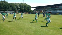 Francs Borains. Une reprise au petit trot.. Vidéo Eric Ghislain