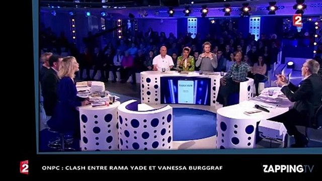 Petit clash entre Rama Yade et Vanessa dans l'émission On n'est pas couché