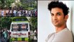 Watch: Crowd Gathers Outside Sushant Singh Rajput's Residence