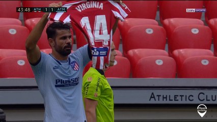 Liga : Diego Costa dédie son but à une joueuse de l'Atletico