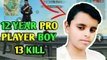 Pro player 13 year boy play like Pro player in free fire with Sunday free fire gamers/Garena free fire