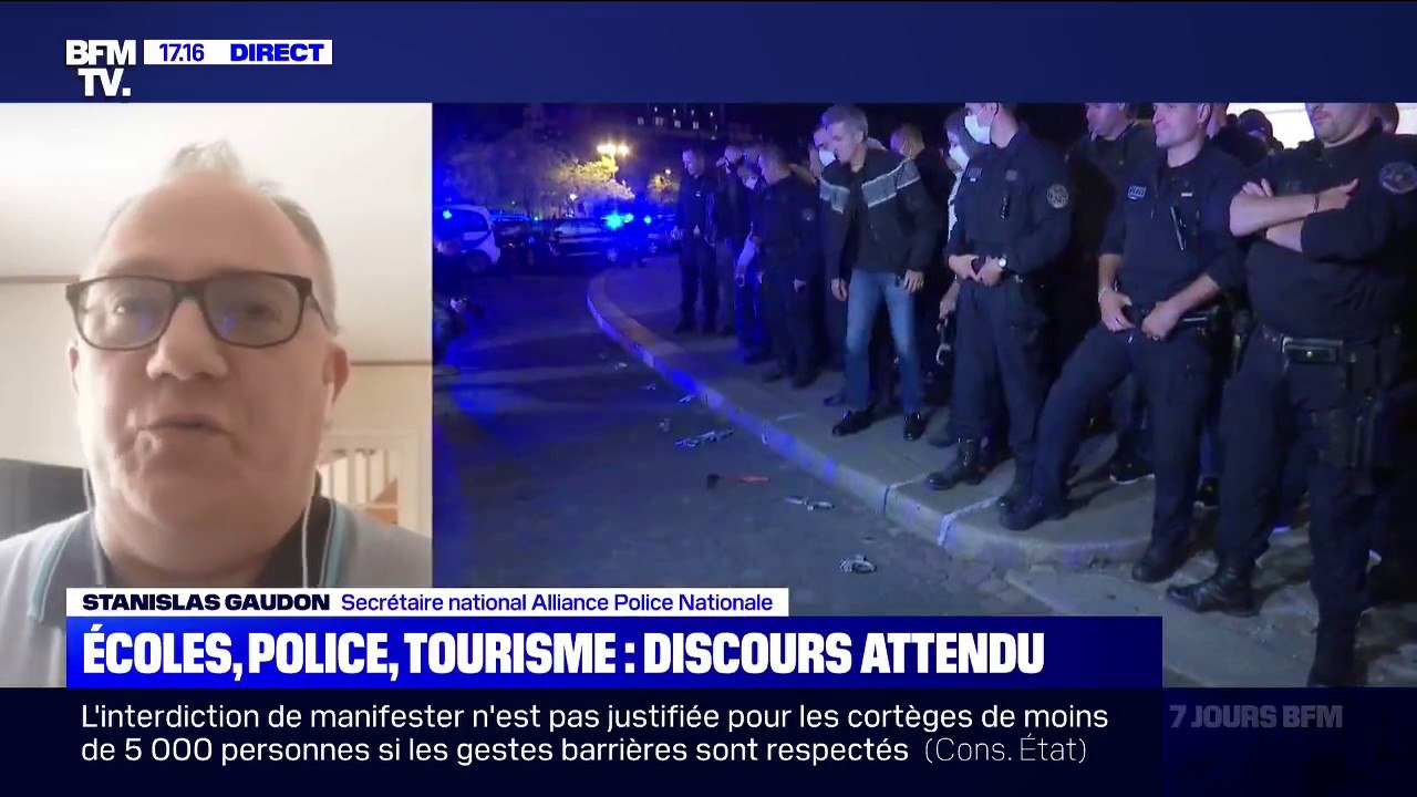 Stanislas Gaudon (Alliance Police): "Il faut que le président de la République apporte son soutien" aux policiers