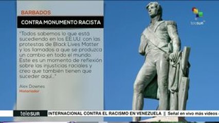 Barbados: historiador pide retirar un monumento racista