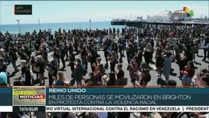 Reino Unido: miles de personas protestaron contra la violencia racial