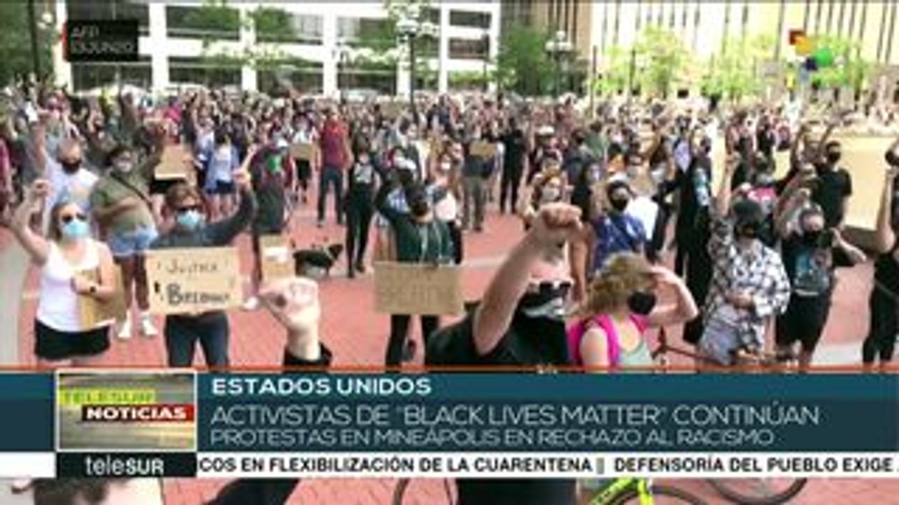 EE.UU.: activistas de "Black Lives Matter" protestaron en Minneapolis