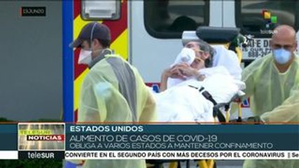 Tras rebrotes, algunos estados de EEUU suspenden actividad comercial