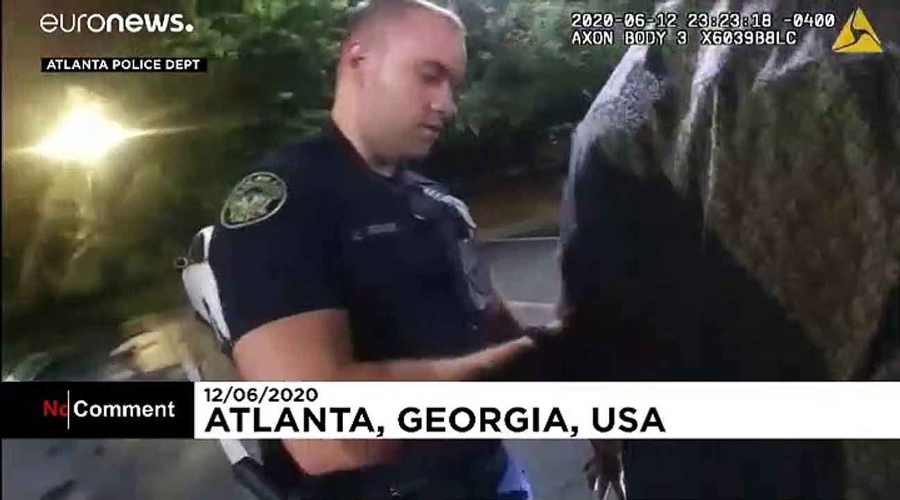 Atlanta : les images de l'arrestation mortelle...