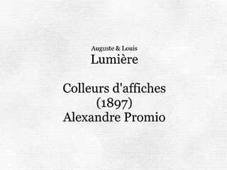 Colleurs d’affiches (Pegando carteles) [1897]