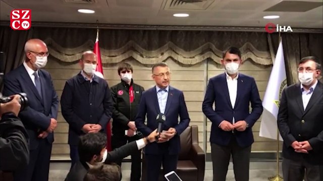 Cumhurbaşkanı Yardımcısı Oktay: Bir korucumuzu kaybettik, 18 yaralımız var