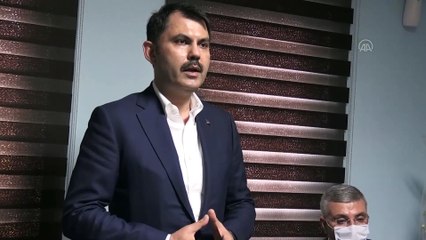 Bakan Kurum, Gümüşhane'de ziyaret ve incelemelerde bulundu