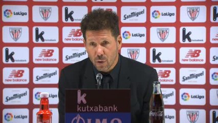 Simeone: "Todo lo que no sea ganar genera vértigo"