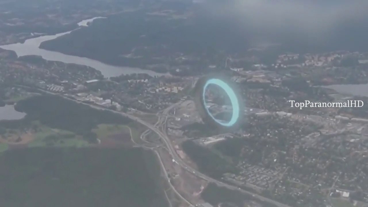 Increíble ovni grabado por pasajeros de avión