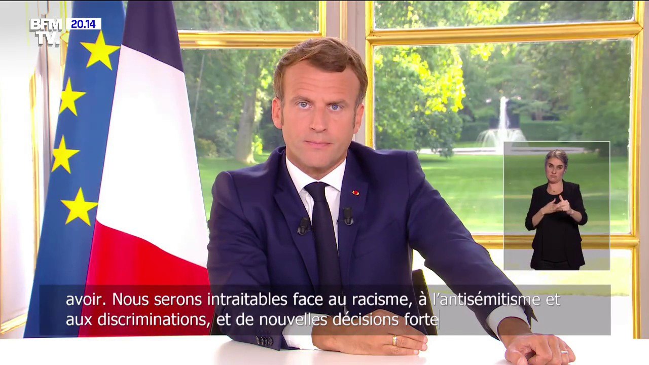Emmanuel Macron: "Nous serons intraitables face au racisme, à l'antisémitisme et aux discriminations"