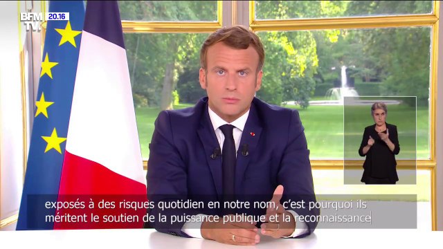 Emmanuel Macron: Les policiers et gendarmes méritent le soutien de la puissance publique et la reconnaissance de la Nation