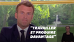 Macron refuse d'augmenter les impôts, la France devra "travailler davantage"