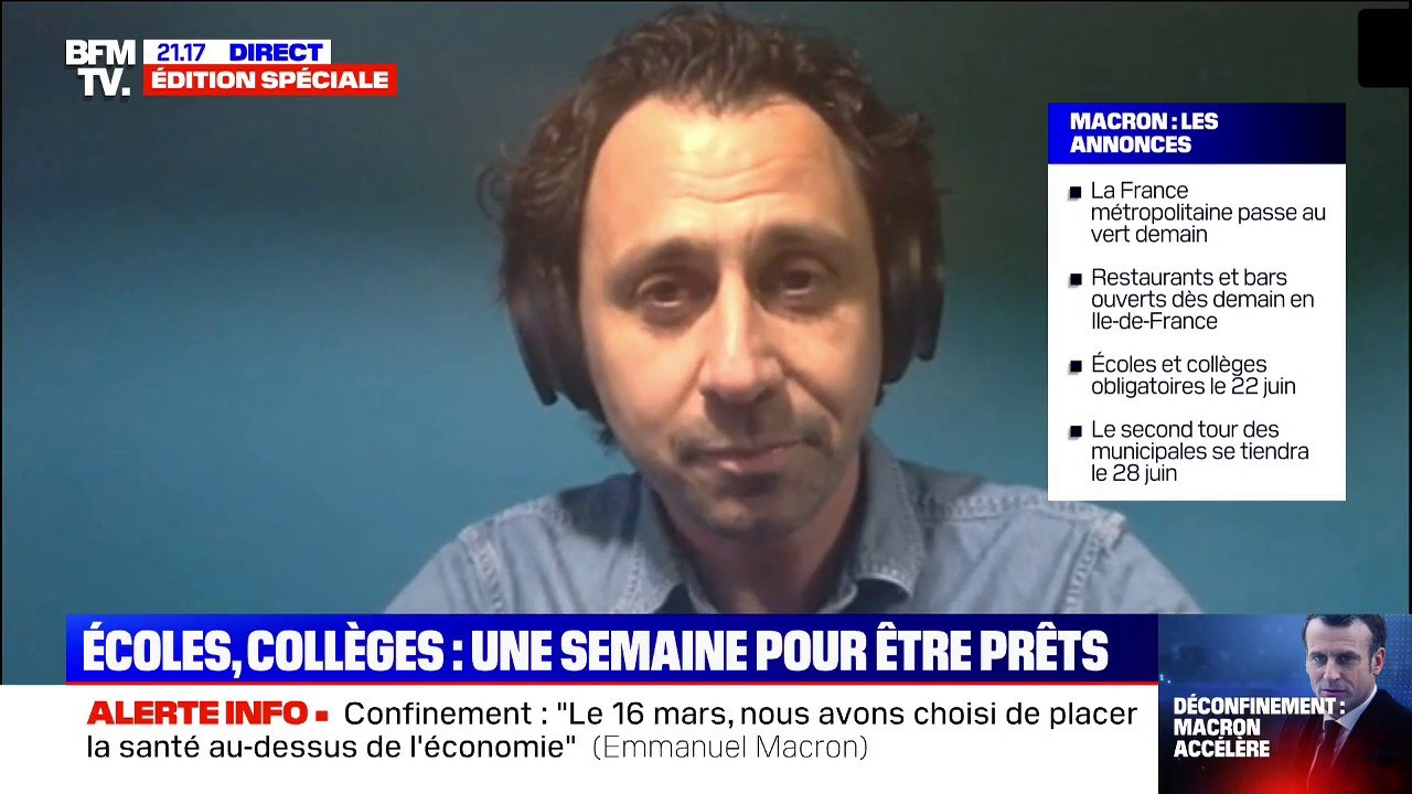 Retour à l'école: pour Rodrigo Arenas (FCPE), "c'est une bonne nouvelle pour tous les parents"