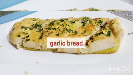 yummy garlic bread recipe made by Jannatul naima