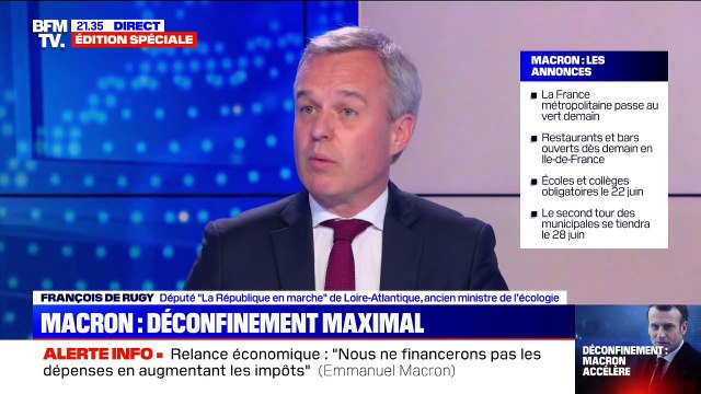 François de Rugy (LaREM): La relance économique, c'est maintenant