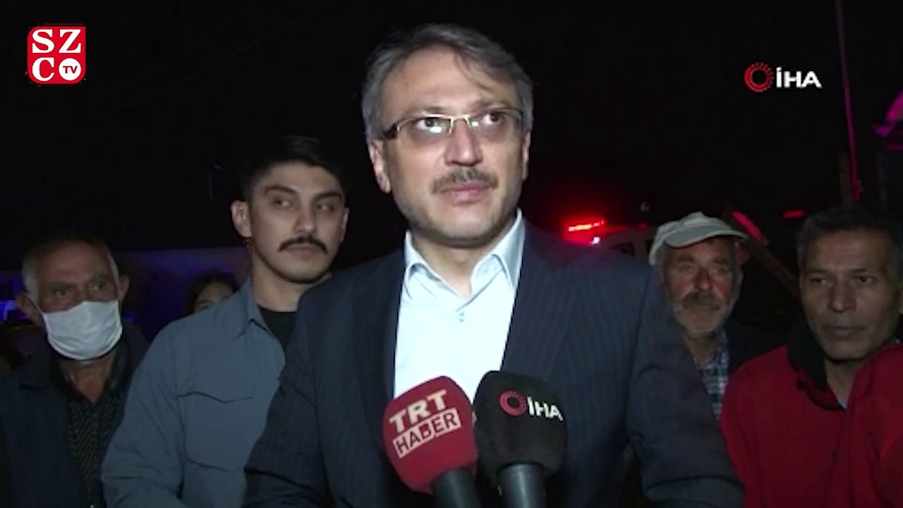 Vali Ekinci: "Enkaz altında kimse kalmadı, 1 ko...