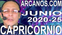 CAPRICORNIO JUNIO 2020 ARCANOS.COM - Horóscopo 14 al 20 de junio de 2020 - Semana 25