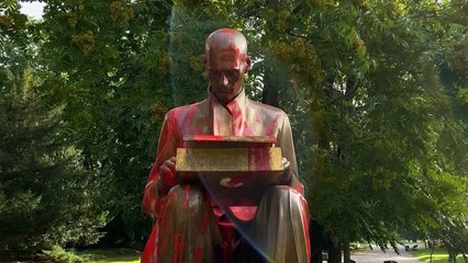 '차별 반대'에서 '반제국주의'로...역사 인물 조각상 등 잇단 수난 / YTN