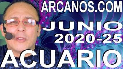 ACUARIO JUNIO 2020 ARCANOS.COM - Horóscopo 14 al 20 de junio de 2020 - Semana 25