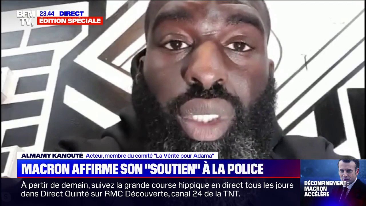 Almamy Kanouté: "Emmanuel Macron n'a pas tenté de rassurer les familles de victimes de violences policières"