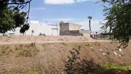 Temen inundaciones vecinos de Acueducto 4 por relleno que tiran en arroyo