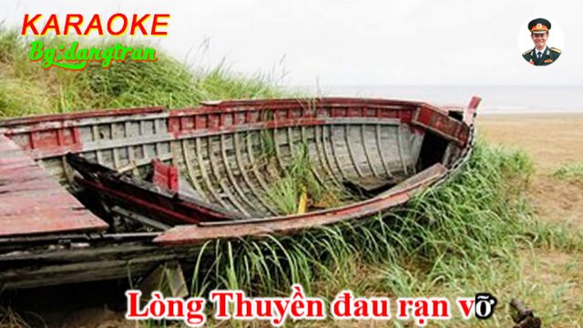 Karaoke- Thuyền và Biển- Tone Nữ- dangtran- nhạc trữ tình