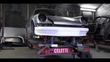 A look around at restoration shop Historika 911 Classic Porsche, using Celette car frame machine