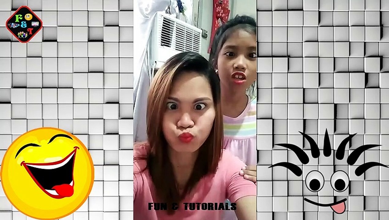different very funny face expression
