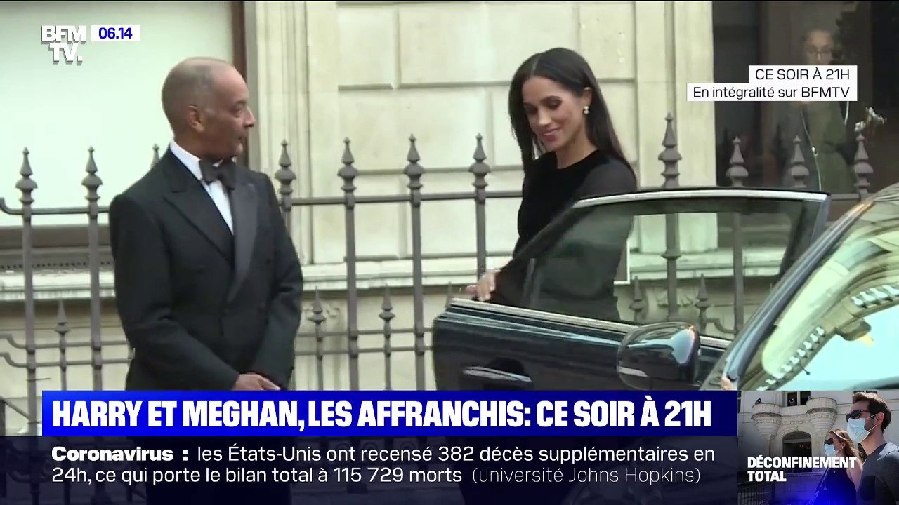 "Harry et Meghan, les affranchis": Meghan vilipendée pour avoir fermé seule la portière