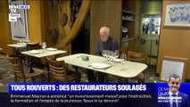 Les restaurateurs franciliens soulagés par l'annonce de leur réouverture complète