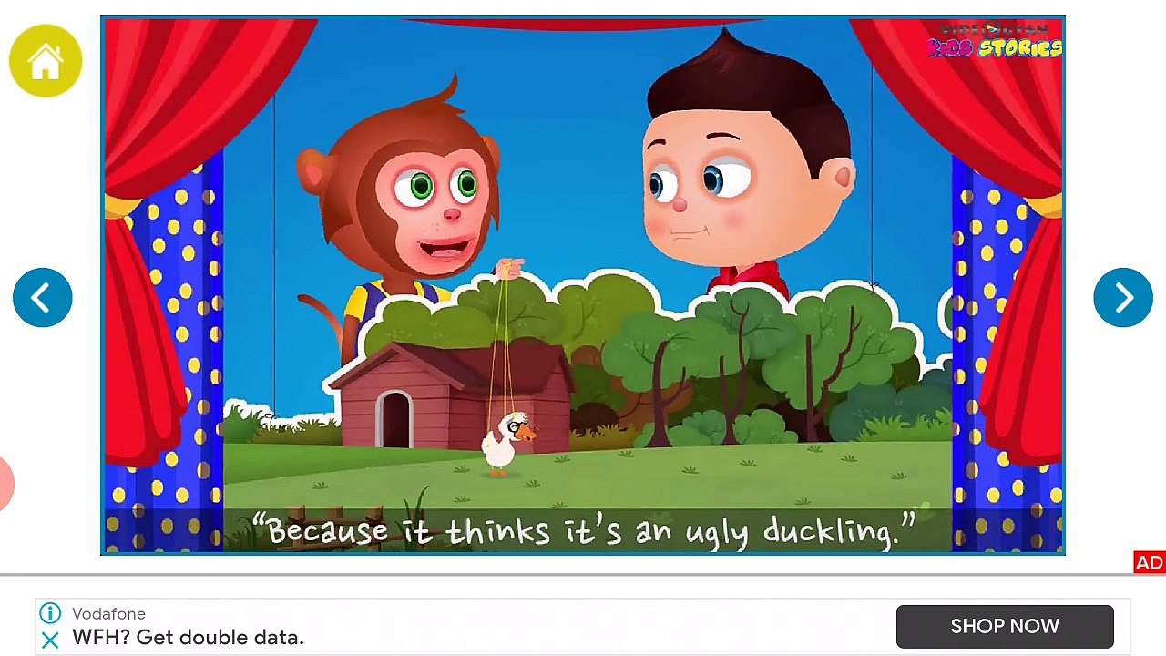 Ugly duckling became a beautiful swan//short stories for kids //English animated stories