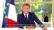 La réponse d'Emmanuel Macron à ceux qui veulent réécrire l'histoire: "La France ne déboulonnera pas de statues, la République n'effacera aucune trace de son histoire"