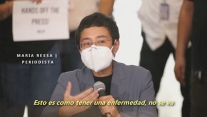 Maria Ressa tras su condena por ciberdifamación: "La decisión es devastadora"