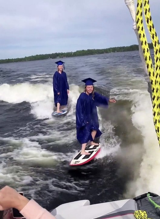 Wake Riding Graduation Celebration