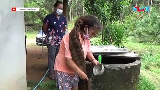 Tolak Bala, Wanita Ini Tidak Potong Rambut Selama 20 Tahun