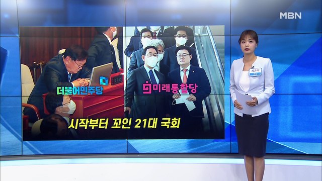 [MBN 프레스룸] 최은미 기자 / 시작부터 꼬인 21대 국회