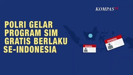 [Infografis] Syarat Bikin Sim Gratis Se-Indonesia pada 1 Juli 2020