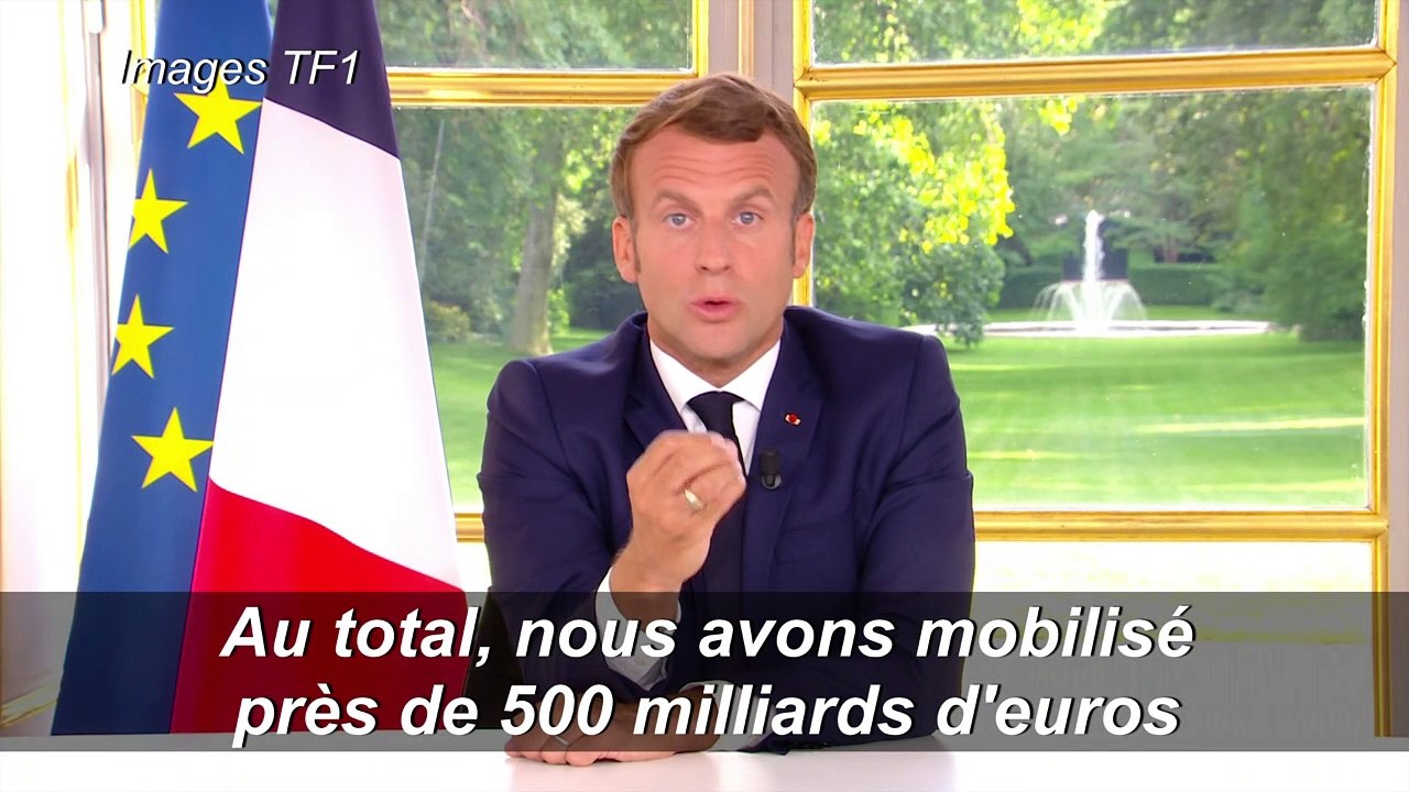 Macron: les impôts n'augmenteront pas pour financer les dépenses liées à la crise sanitaire